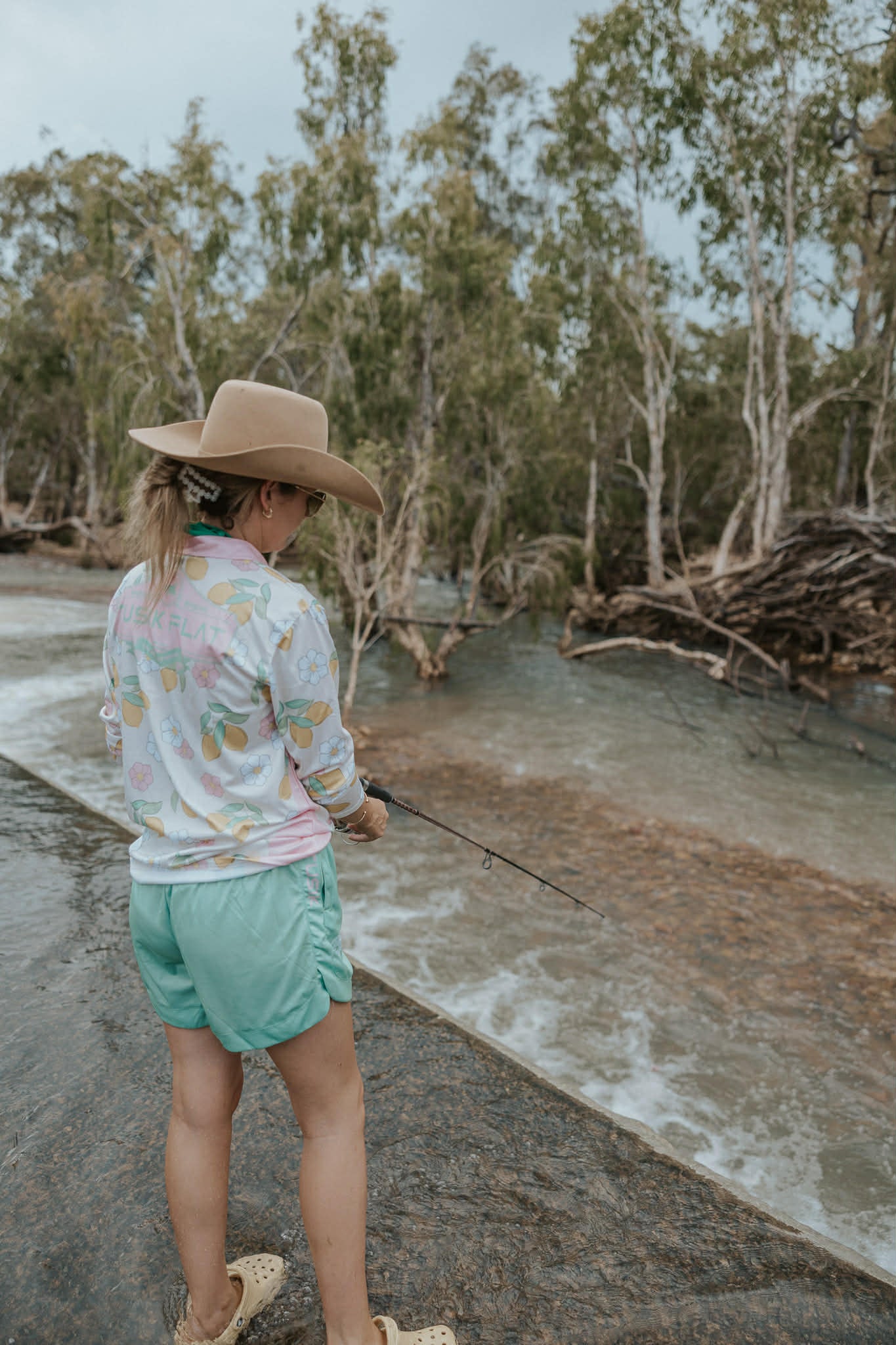 Lemon Meringue Fishing Shirt