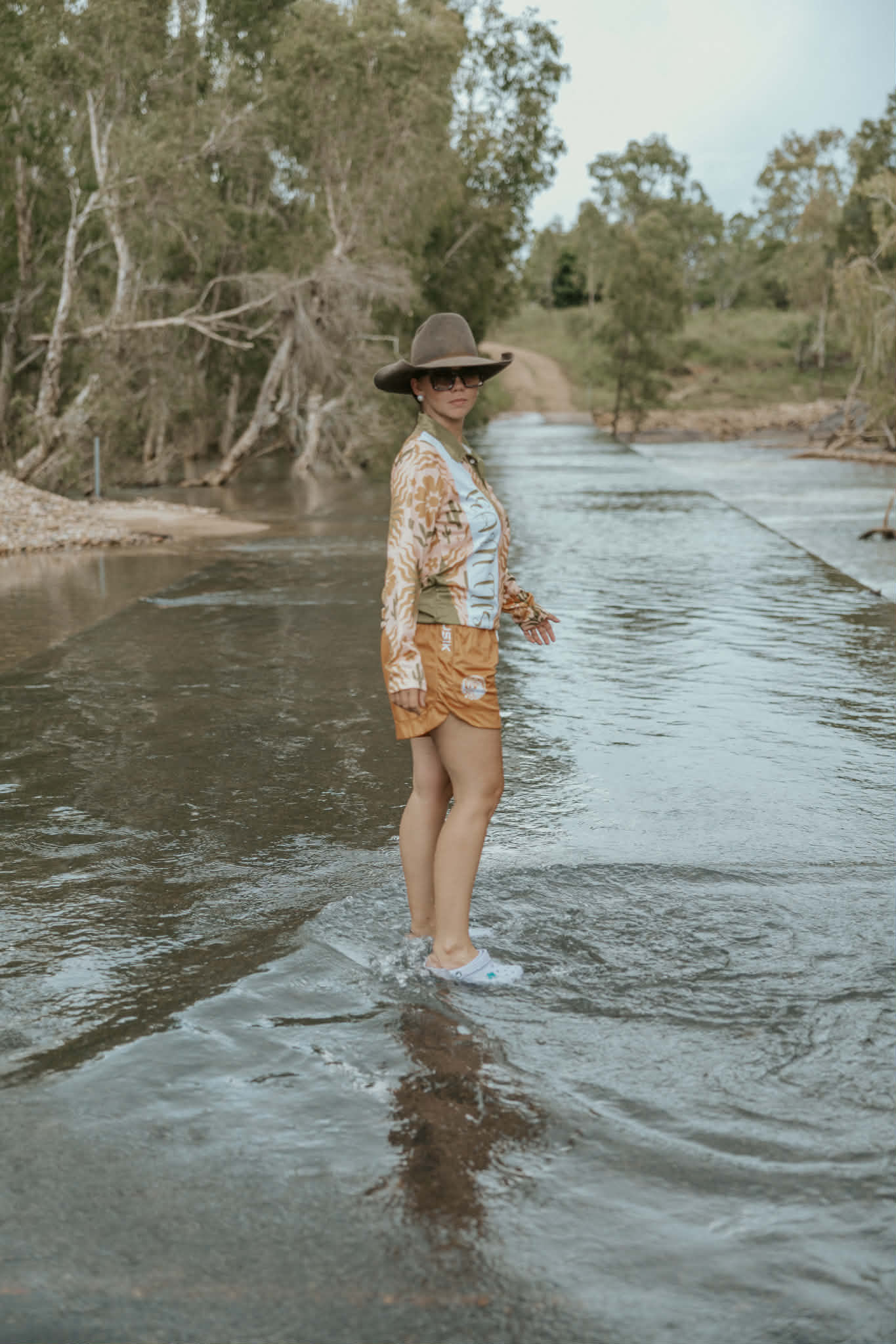 Desert Flower Fishing Shirt