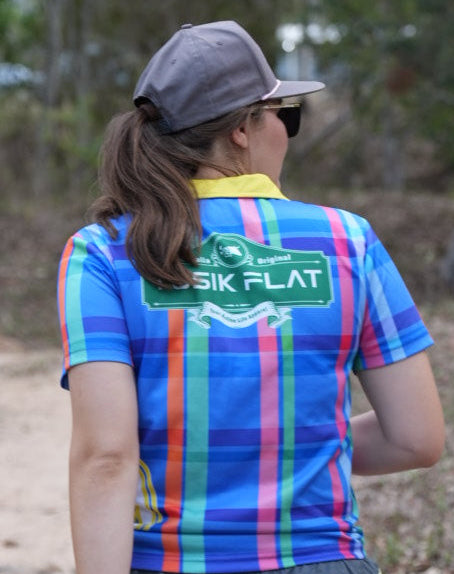 Check Blue Short Sleeve