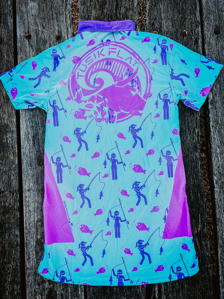 Let’s Fish Fishing Shirt Dress