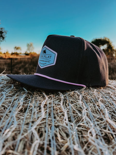Old School Grey Flatty Cap