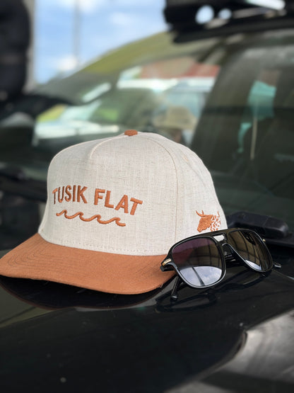 The Linen Tusik Tides Cap