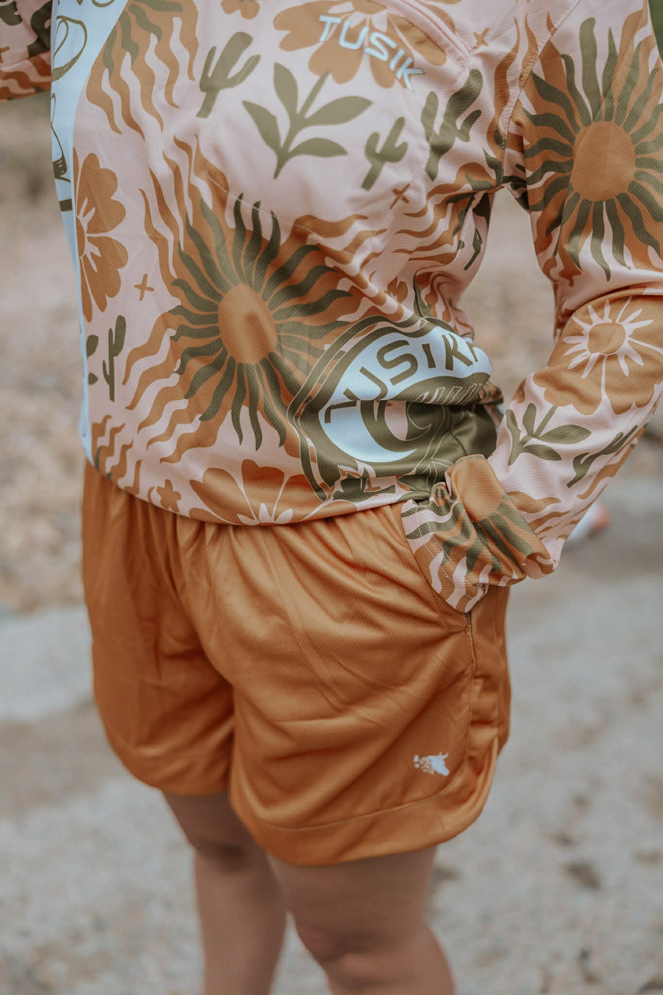 Desert Flower Fishing Shirt