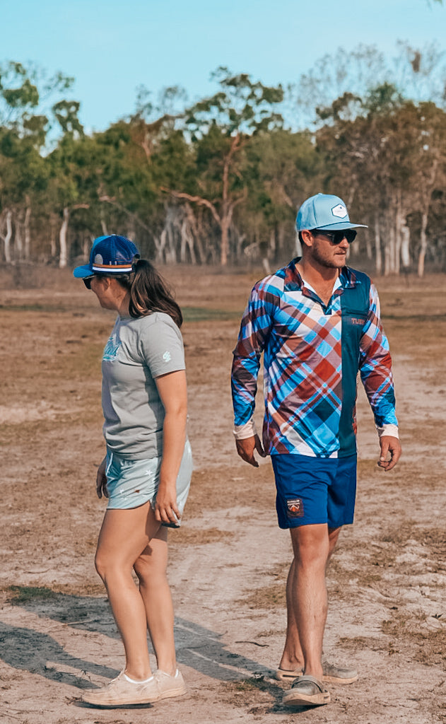 Maroon Check Fishing Shirt