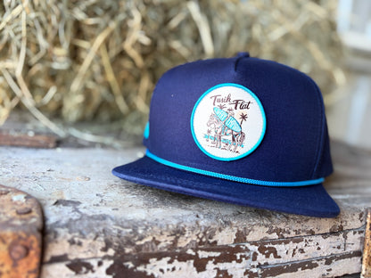 Deep Salt Surfer Flat Brim Cap