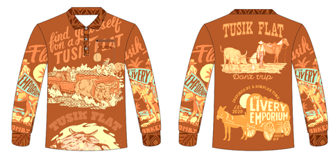 A Litte Rusty Now Tusik Fishing Shirt PreOrder