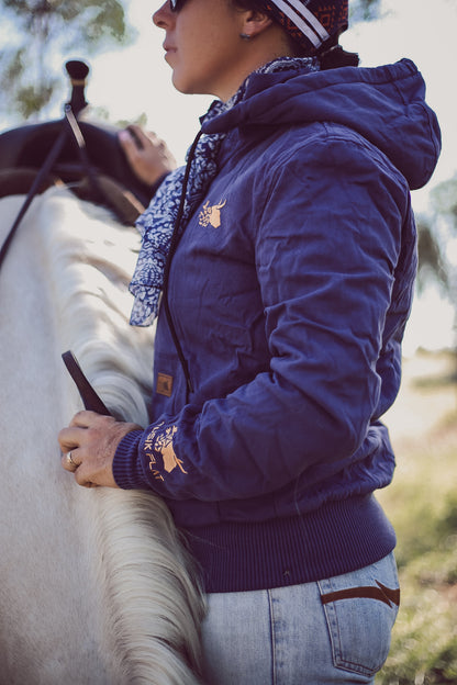 Navy Canvas Jacket