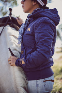 Navy Canvas Jacket