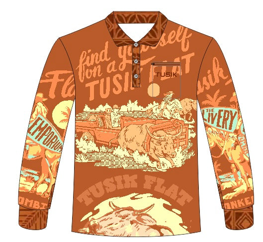 A Litte Rusty Now Tusik Fishing Shirt PreOrder