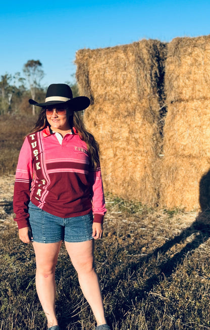 Magenta & Blossom Rugby Jersey
