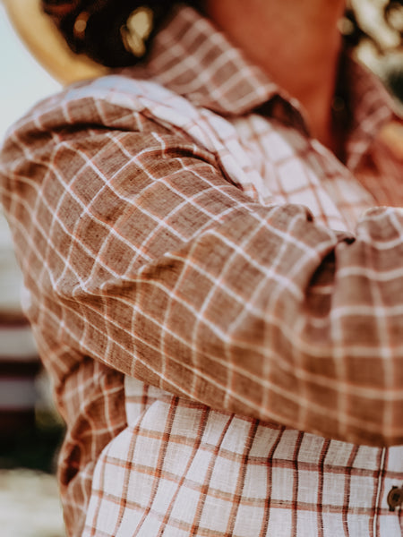 Mix N Match Check Linen Arena Shirt