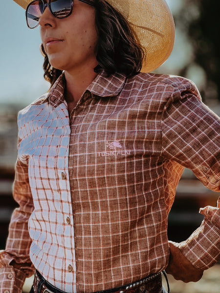Mix N Match Check Linen Arena Shirt