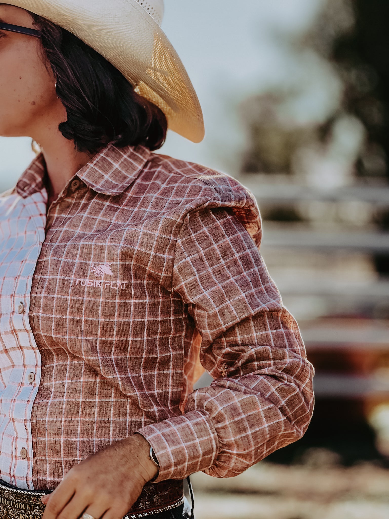 Mix N Match Check Linen Arena Shirt