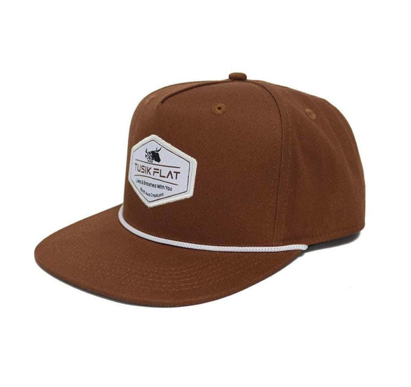 Cap - Old School Chocolate Flatty