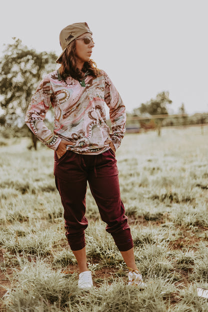 Long Ruggers - Maroon
