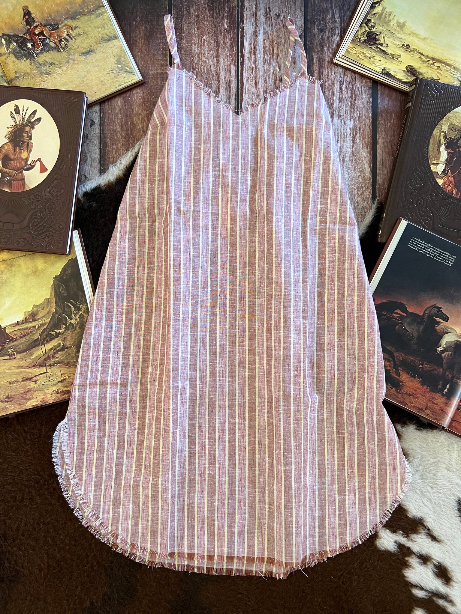 stripe linen
