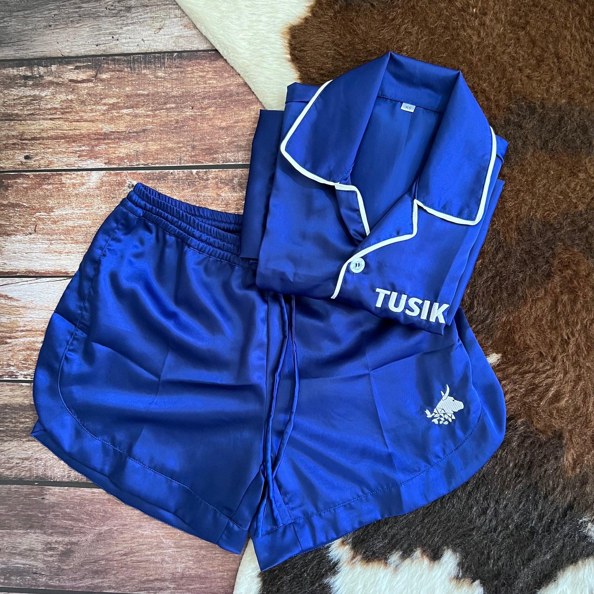 Royal Blue PJ Shorts